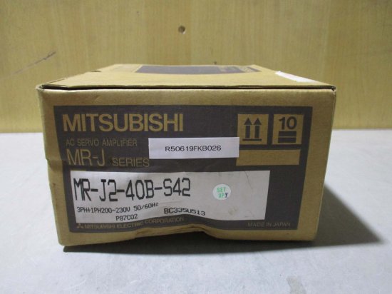 新古 Mitsubishi 三菱電機 MR-J2-40B-S42 ACサーボアンプ 400W - growdesystem