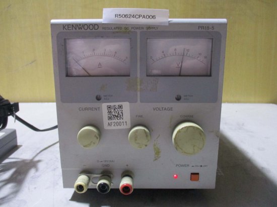 中古KENWOOD 電圧計 PR18-5 通電済み - growdesystem