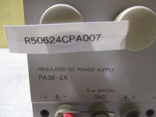 中古 KENWOOD PA36-2A 直流安定化電源 DC POWER SUPPLY TEXIO 通電済み - growdesystem