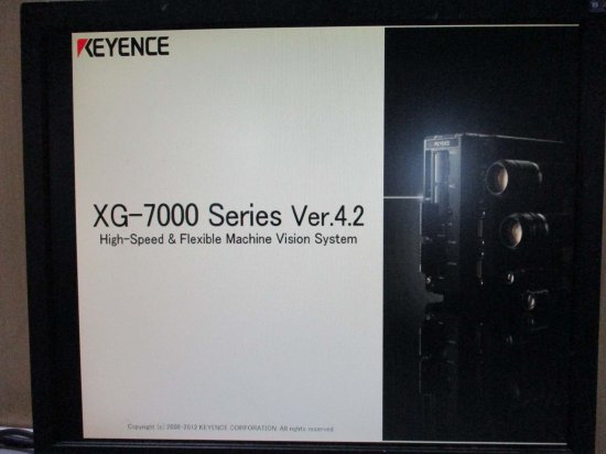 中古 KEYENCE XG-7000画像システムコントローラ/XG-200M/OP-84231/CA-CH3 - growdesystem