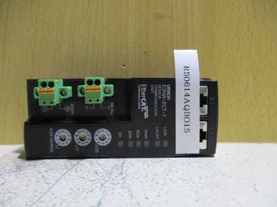 中古 OMRON SENSOR COMMUNICATION UNIT E3NW-ECT-1 ファイバセンサ用通信ユニット ＜2個＞ -  growdesystem