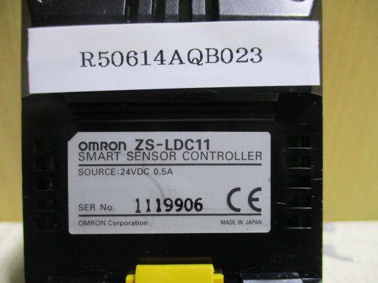中古 OMRON SMART SENSOR CONTROLLER ZS-LDC11 スマートセンサコントローラ - growdesystem