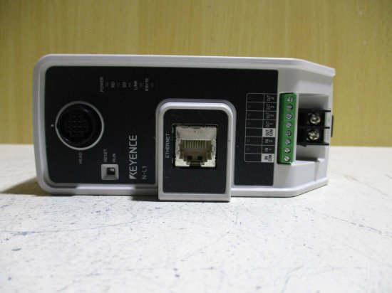 中古 KEYENCE N-L1 バーコード装置用 Ethernet 専用通信装置