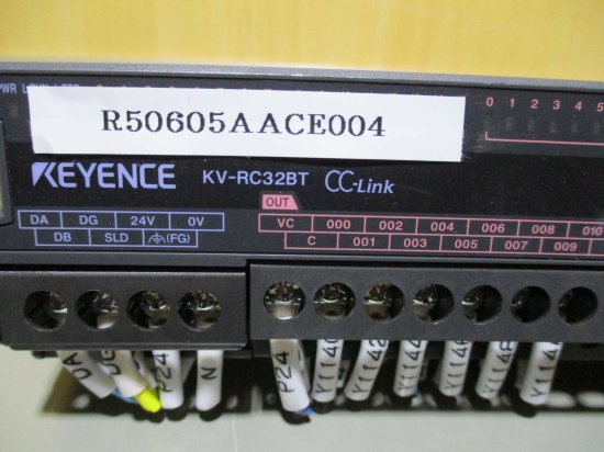 中古 KEYENCE KV-RC32BT CC-Link プログラマブルコントローラ アナログ入力ユニット [2個セット] - growdesystem