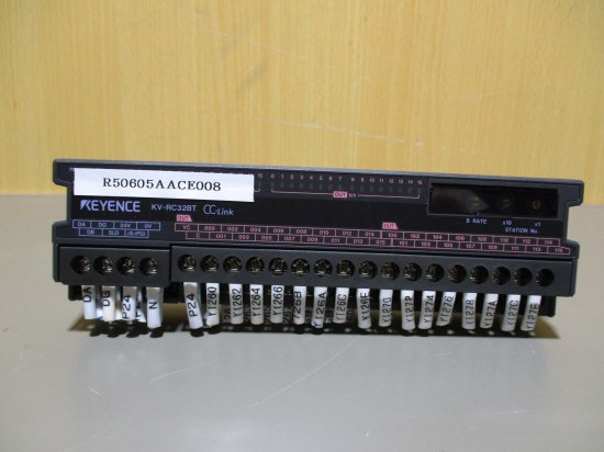 中古 KEYENCE KV-RC32BT CC-Link プログラマブルコントローラ アナログ入力ユニット [2個セット] - growdesystem