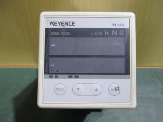 中古 KEYENCE KL-LC1 ロードセル計測ユニット - growdesystem