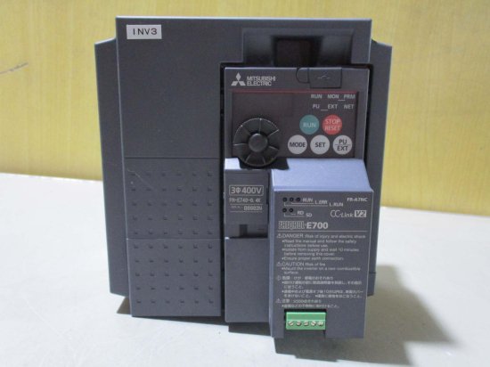 新品 三菱 インバータ FR-E740-3.7K インバーター-