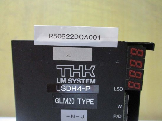 中古 THK LM SYSTEM LSDH4-P GLM20 LMシステムドライバー - growdesystem