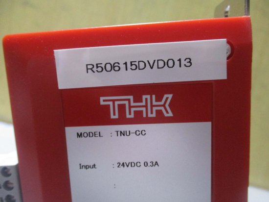 中古THK TNU-CC ドライバコントローラ 24VDC 0.3A - growdesystem