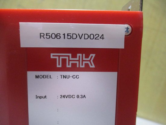 中古THK TNU-CC ドライバコントローラ 24VDC 0.3A - growdesystem