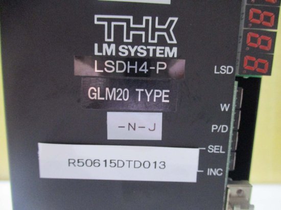 中古 THK LM SYSTEM LSDH4-P GLM20 LMシステムドライバー - growdesystem