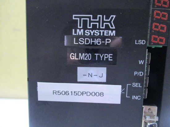 中古THK LM SYSTEM LSDH6-P GLM20 LMシステムドライバー - growdesystem