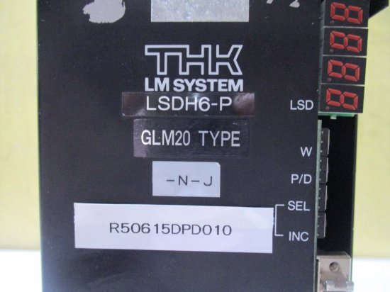 中古THK LM SYSTEM LSDH6-P GLM20 LMシステムドライバー - growdesystem