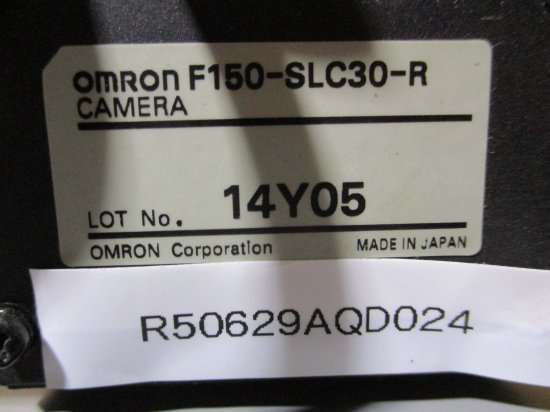 中古 OMRON 視覚センサ カメラ F150-SLC30-R /F150-VS - growdesystem