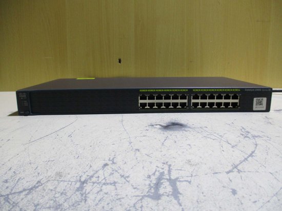 中古 Cisco ANATEL WS-C2960-24-S Catalyst 2960 通電OK growdesystem