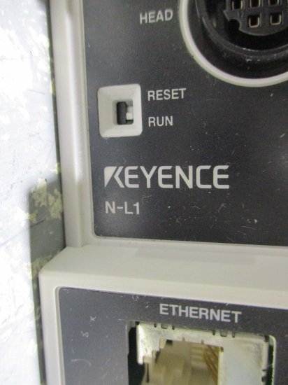 中古 KEYENCE N-L1 バーコード装置用 Ethernet 専用通信装置 2個 - growdesystem