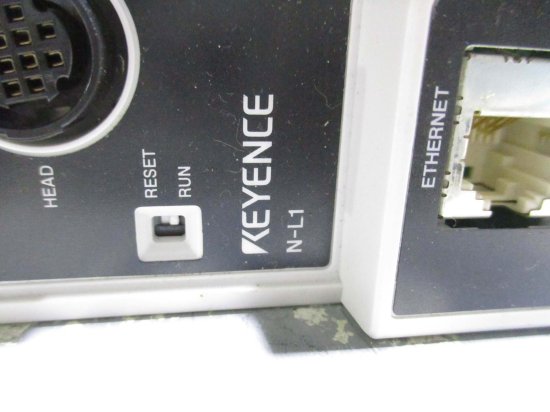 中古 KEYENCE N-L1 バーコード装置用 Ethernet 専用通信装置 2個 - growdesystem