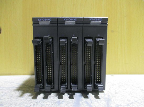 中古 KEYENCE KV-C64XC *3 入力ユニット - growdesystem