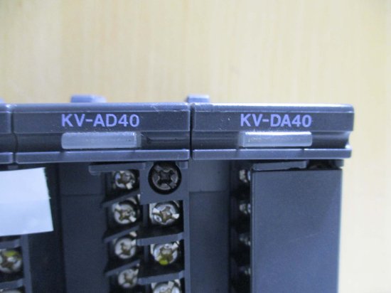 中古 KEYENCE KV-AD40*3/KV-DA40 PLC D/A conversion unit - growdesystem