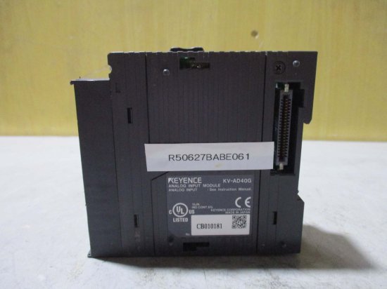 中古 KEYENCE PLC KV-AD40G 高精度A/D変換ユニット - growdesystem