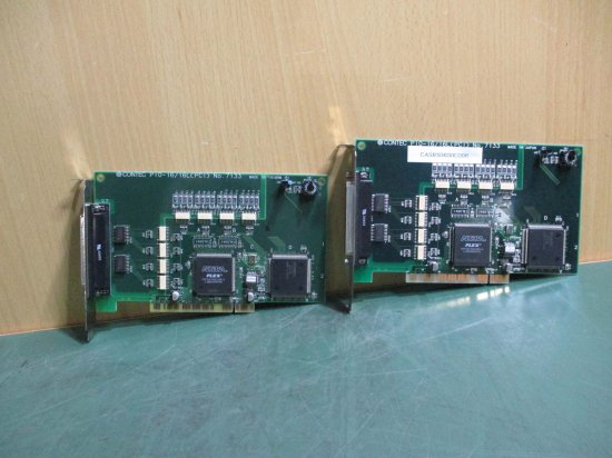 中古 CONTEC 絶縁型デジタル入出力ボード PIO-16/16L(PCI) [2個セット] - growdesystem