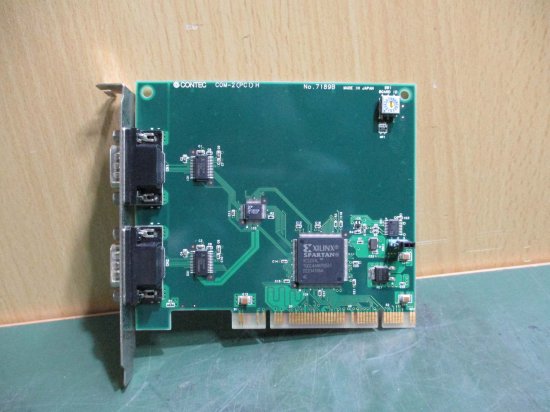 中古 CONTEC COM-2(PCI)H シリアル通信ボード ＜2個セット＞ - growdesystem