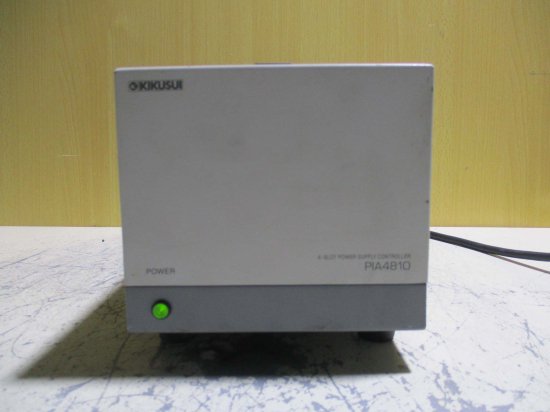 中古 KIKUSUI POWER SUPPLY PIA4810 パワーサプライコントローラ ＜通電OK＞ - growdesystem
