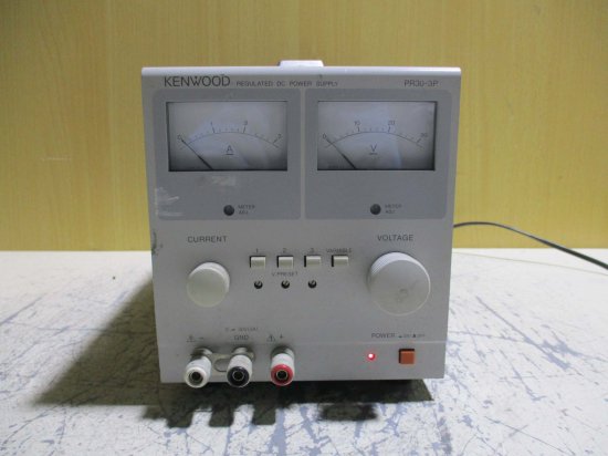 中古 KENWOOD PR30-3P 直流安定化電源 POWER SUPPLY TEXIO ＜通電OK＞ - growdesystem