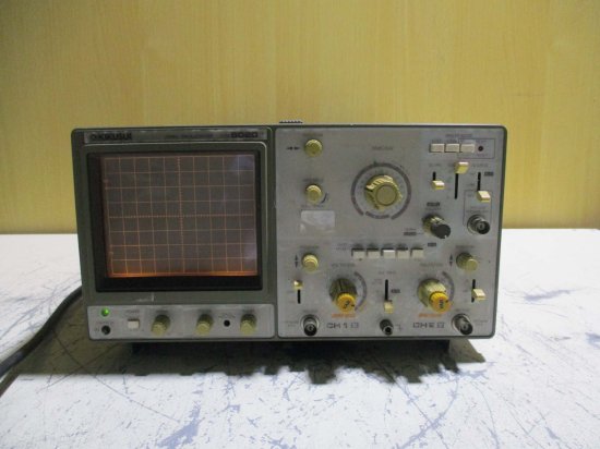 中古 KIKUSUI COS5020 OSCILLOSCOPE 20MHz オシロスコープ ＜通電OK＞ - growdesystem