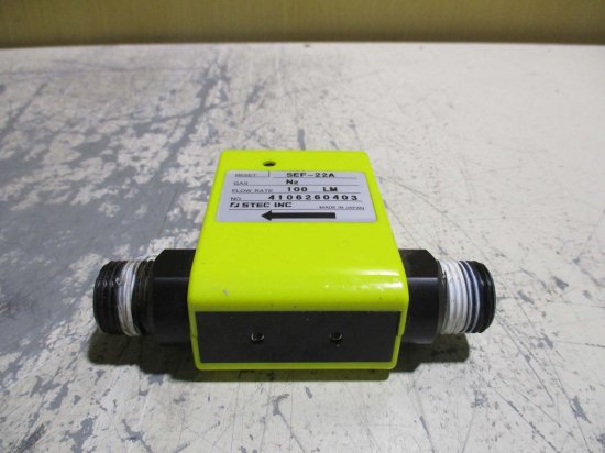 中古 STEC MASS FLOW METER SEF-22A マスフローメーター ＜2個セット＞ - growdesystem