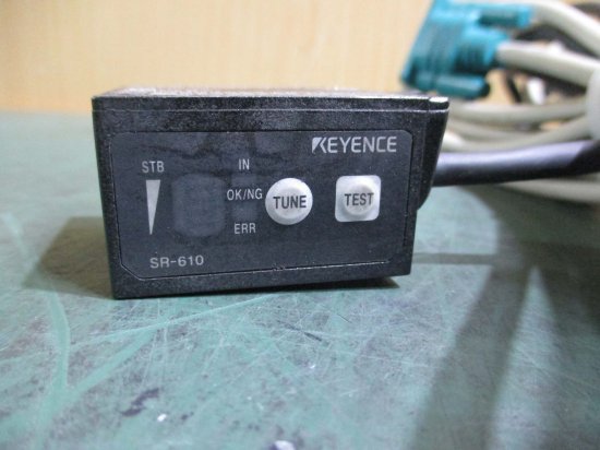 中古 Keyence N-R2 RS-232C Code Reader Interface Communication Unit  24VDC/SR-610 超小型2次元コードリーダ - growdesystem