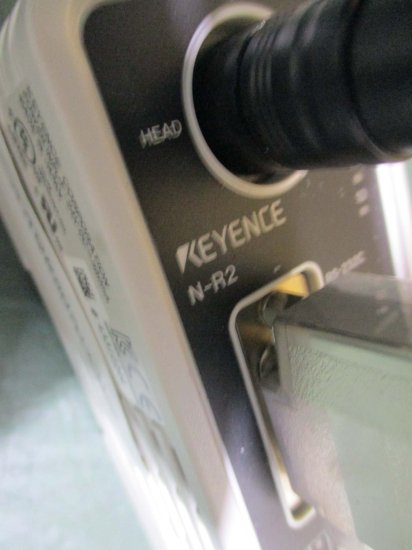 中古 Keyence N-R2 RS-232C Code Reader Interface Communication Unit  24VDC/SR-610 超小型2次元コードリーダ - growdesystem