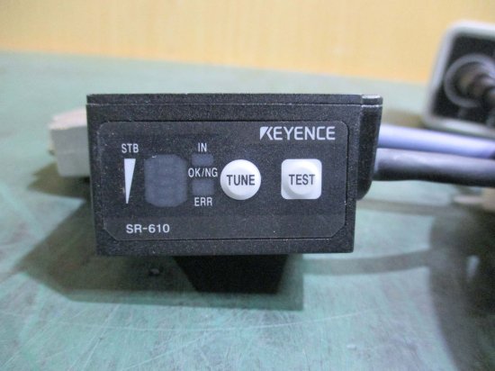 中古 Keyence N-R2 RS-232C Code Reader Interface Communication Unit  24VDC/SR-610 超小型2次元コードリーダ - growdesystem