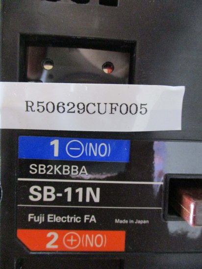 中古 FUJI SB-11N 直流電磁接触器 50mmX210mm 200/250V 50/60HZ 200-220V /SC-11N -  growdesystem