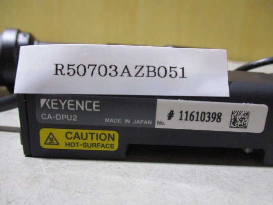 中古 KEYENCE 画像処理用LED照明 CA-Dシリーズ スポット照明専用電源アダプタ CA-DPU2 CA-DPW2 レンズ WD110  2.0X/KEYENCE XG-H500M - growdesystem