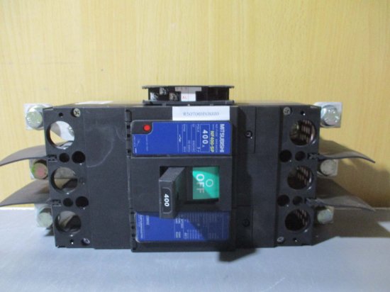 中古 MITSUBISHI NF400-SP 3P 400A 690VAC ノーヒューズ遮断器 - growdesystem