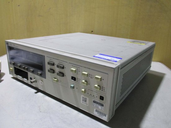 中古 HP 8508A ベクトル電圧計 通電OK - growdesystem