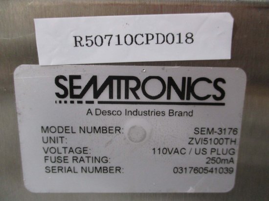 中古 SEMTRONICS SEM-3176 250MA - growdesystem