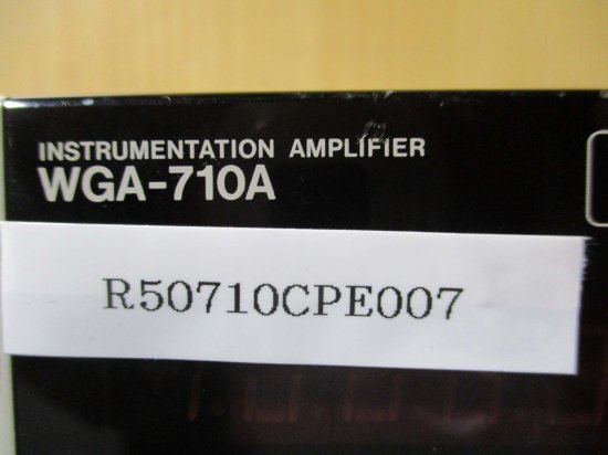 中古 Kyowa WGA-710A Instrumentation Amplifier - growdesystem