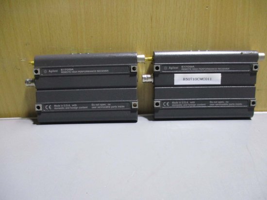 中古 AGILENT E1709A リモートハイパフォーマンスレシーバー 2個 - growdesystem