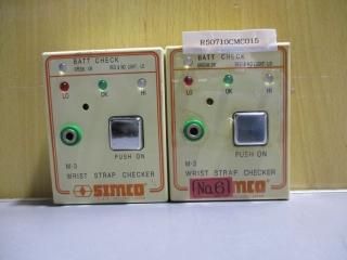  SIMCO ꥹȥȥåץå M-3 WRIST STRAP CHECKER 2
