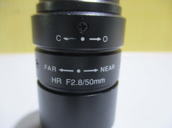 中古 keyence HR F2.8/50mm 高解像度・低ディストーションレンズ - growdesystem