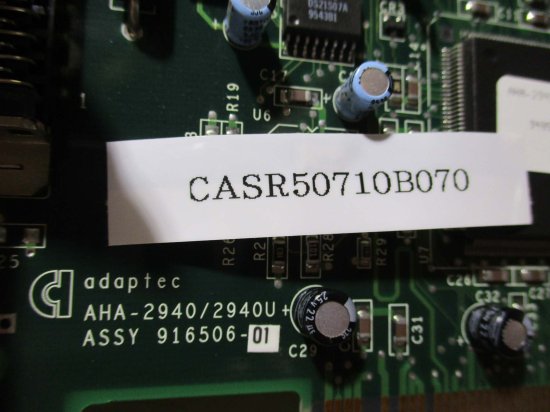 中古 Adaptec AHA-2940/2940U SCSIカード ASSY 916506-01 - growdesystem