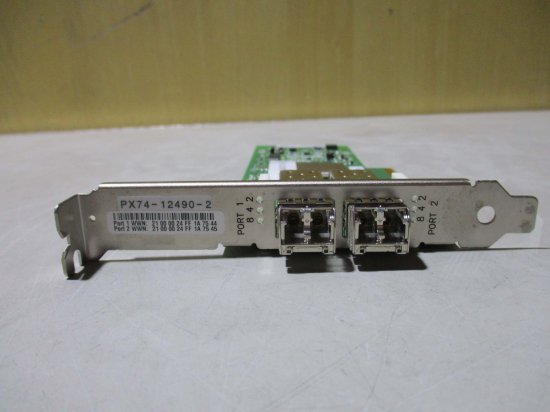 中古 QLOGIC QLE2560 Fibre Channel 8Gbps HBA/PCI-e/IBM PX2810403-01 R＜送料別＞ -  growdesystem