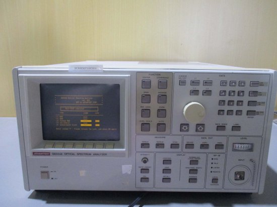 中古 ADVANTEST Q8344A オプチカルスペクトラムアナライザー Optical Spectrum Analyzer ＜通電OK＞ -  growdesystem