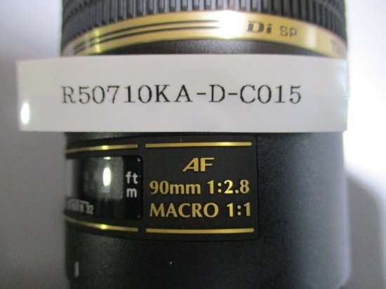 中古 TAMRON SP AF Di 90mm 1:2.8 MACRO 単焦点マクロレンズ VP-29MC M5A0 VIEWORKS  高解像度ペルチェ冷却カメラ - growdesystem