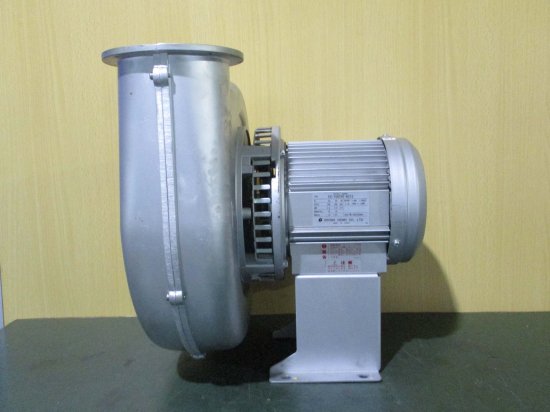 中古 SHOWA 昭和電機 EC-100THT-R213 ブロワー 3Ф 200V 0.4Kw 2P 50/60Hz - growdesystem