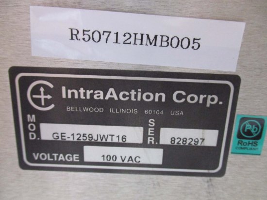 中古 IntraAction GE-1259JWT16 MODULATOR DRIVER 通電OK - growdesystem