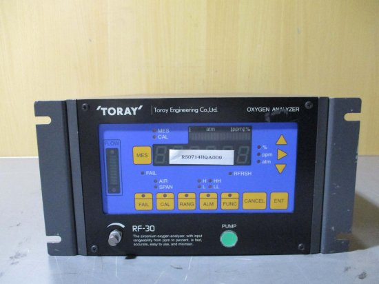 中古 TORAY RF-30 Compact Oxygen Analyzer ＜通電OK＞ - growdesystem