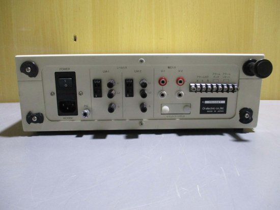 中古 Oi electric DLR-201 多機能レベル変動記録計 AC100V ＜通電OK＞ - growdesystem